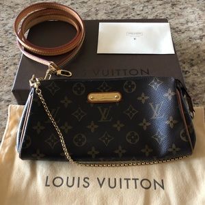Authentic Louis Vuitton Monogram Eva